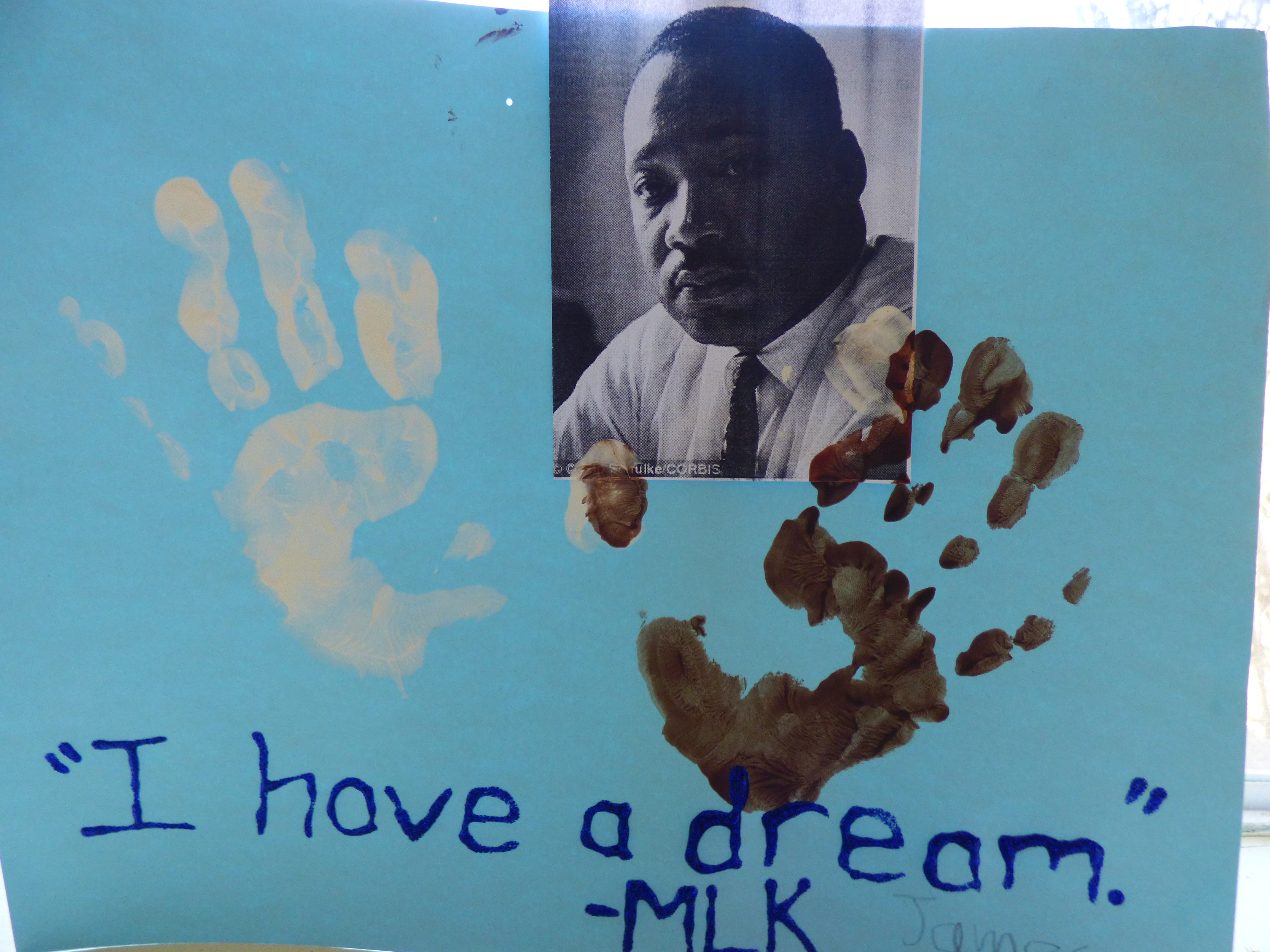 Kids learn about Martin Luther King